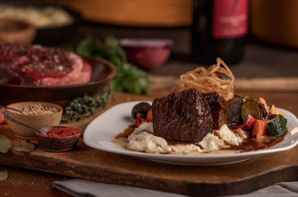 Cooper's Hawk Winery & Restaurant - Red Wine Braised Short Ribs