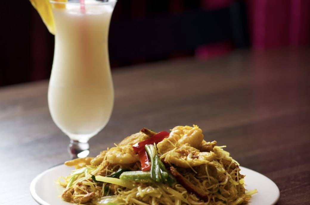 Singing Pandas Asian Cuisine - Singapore Noodles