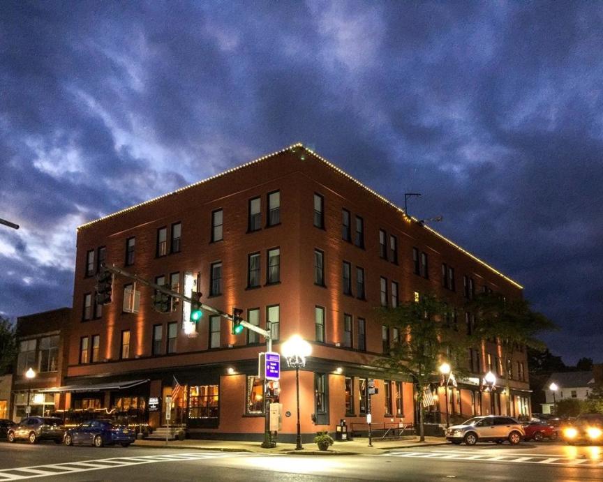 Outside view of historic gould hotel