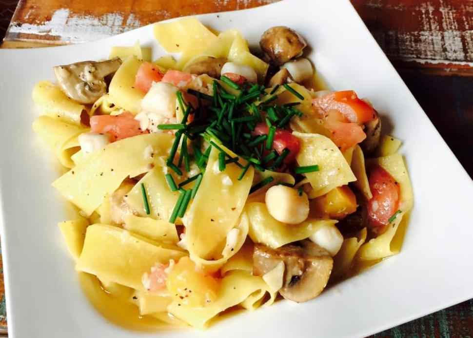 Scallop Scampi & Pappardelle