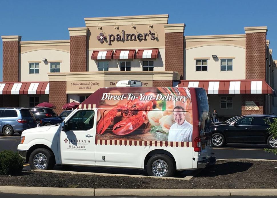 Store Front at Palmer's Direct to You Market in Rochester, NY