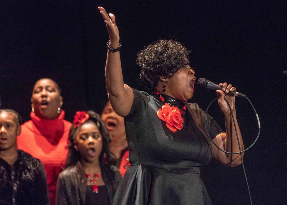 Geneva's MLK, Jr. Choir, 2020, Photo Credit: Jan Regan Photography