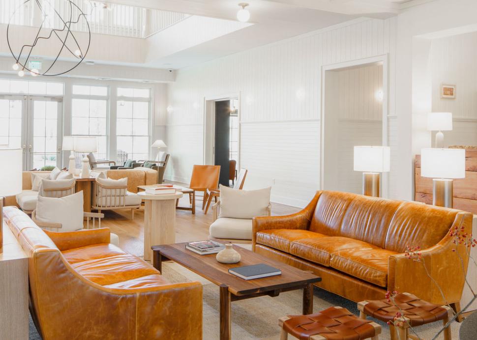 Lobby of The Lake House on Canandaigua