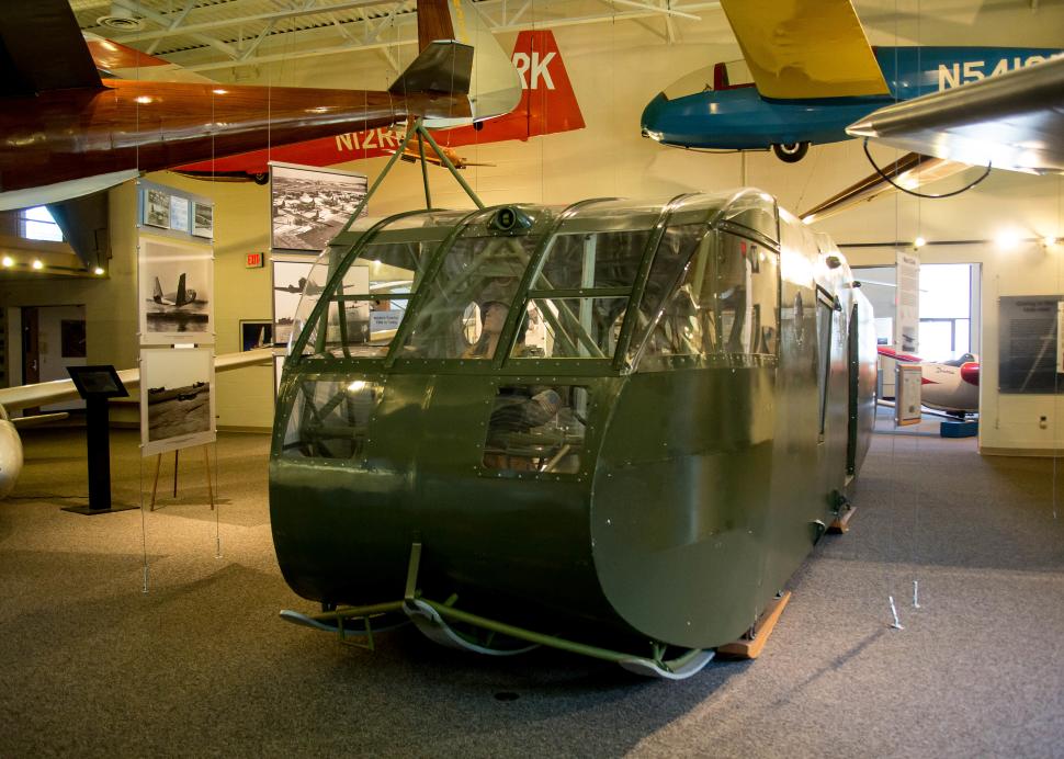 CG-4 WWII Military glider at National Soaring Museum