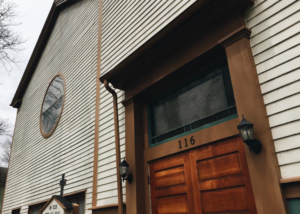 AME Zion church entrance