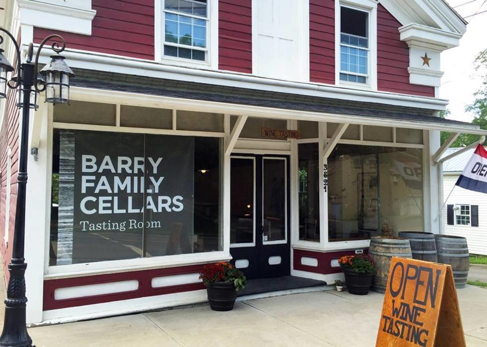 Barry Family Cellars Tasting Room