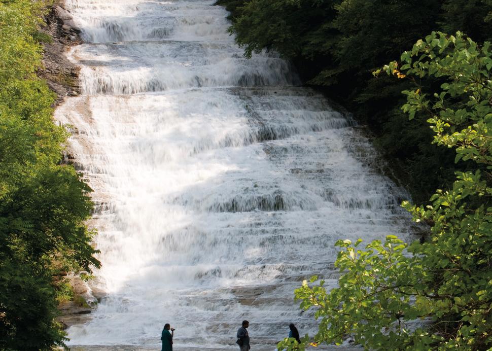Buttermilk Falls in Ithaca
