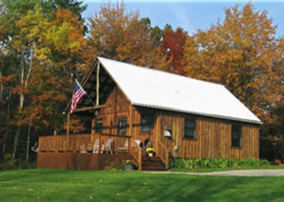 Cabin at High Country Acres in Finger Lakes Wine Country