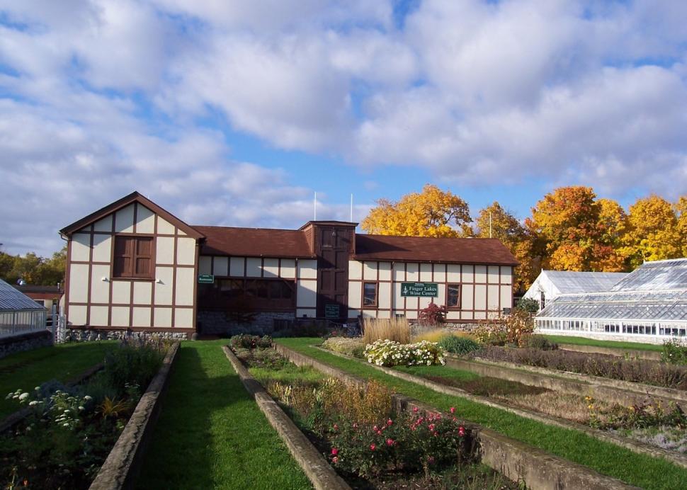 Outside of the Finger Lakes Wine Center