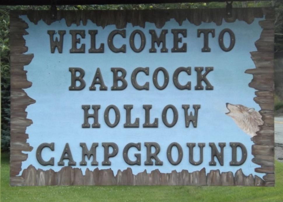 Welcome to Babcock Hollow Campground