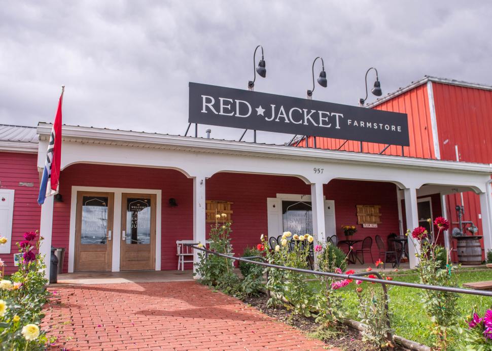 Exterior of Red Jacket Orchards in Geneva