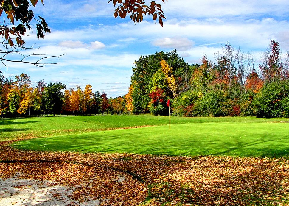 autumn golfing