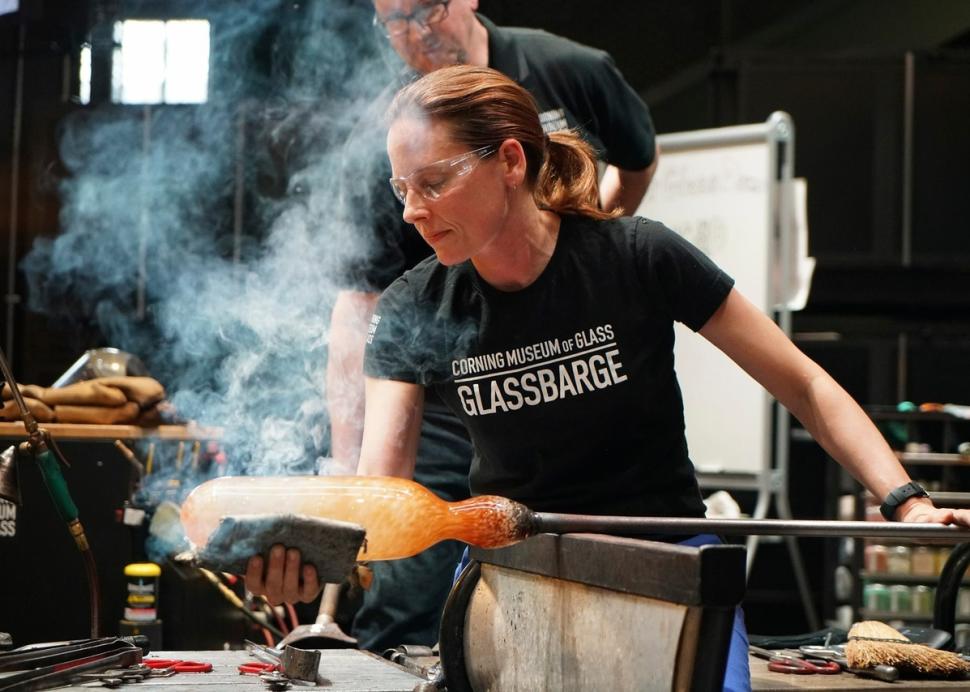 Hot Glass Show in Amphitheater