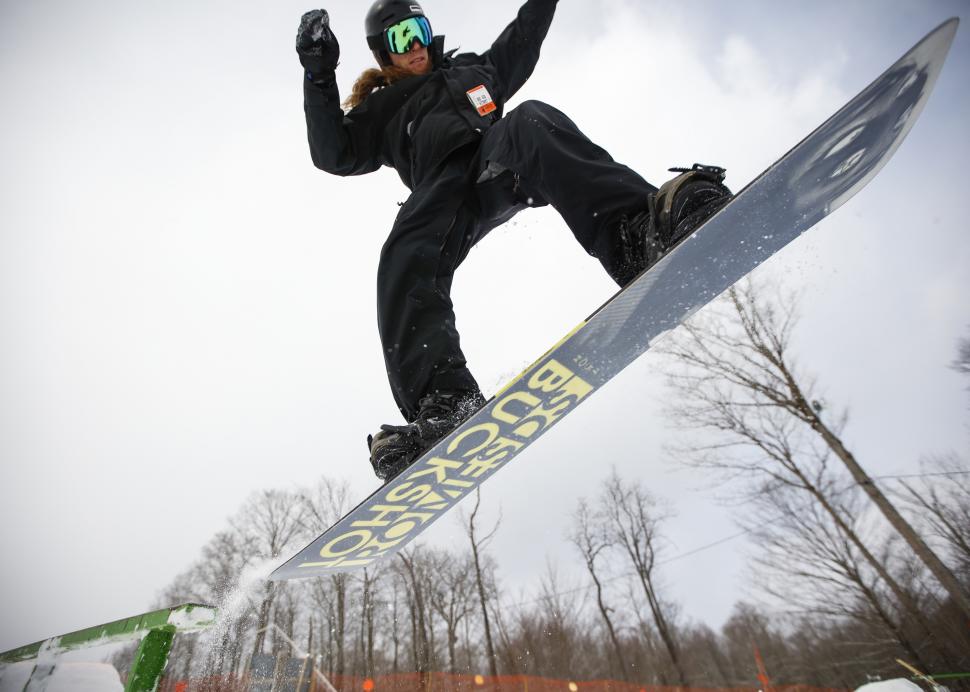 Snowboarding at Labrador Mountain