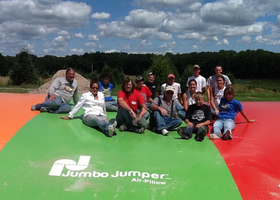 Jumbo jumper air pillow sales