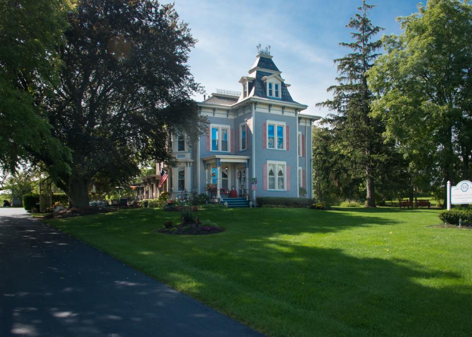 Exterior of the Sutherland House Bed and Breakfast in Canandaigua