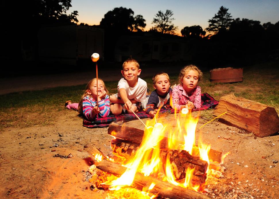 cheerful-valley-campground-phelps-kids-roasting-smores