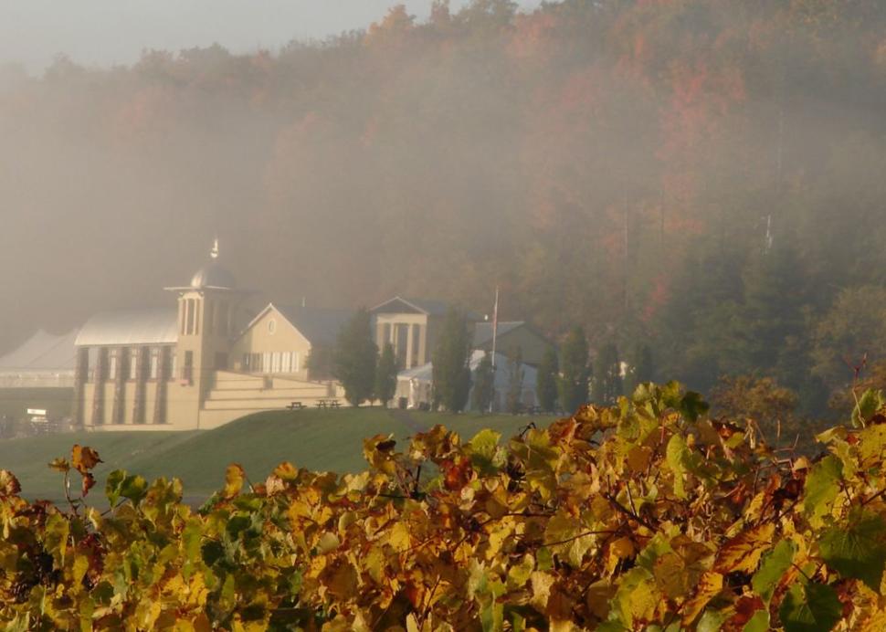 Heron Hill Winery in Fall