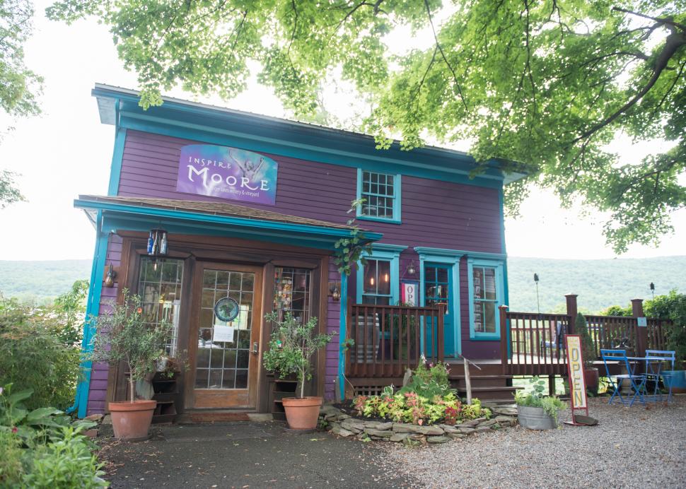 Exterior of Inspire Moore Winery in Naples