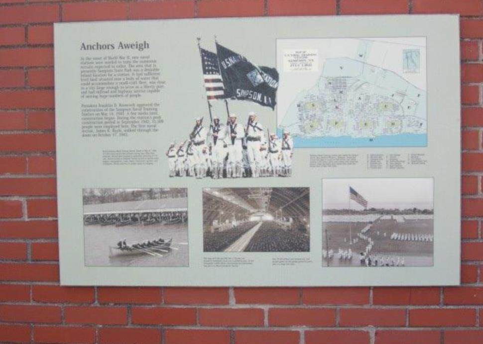 Sampson Military Museum Informational Signage, Photo Credit: Sampson Military Museum