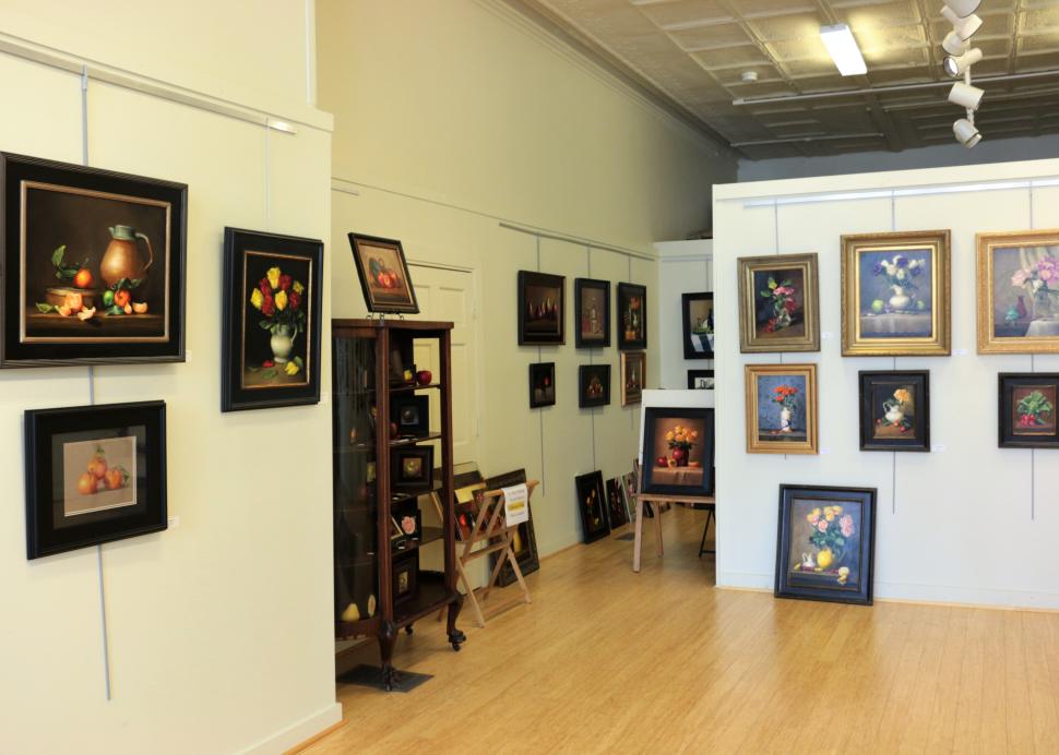 P. Tribastone Fine Art Gallery Interior