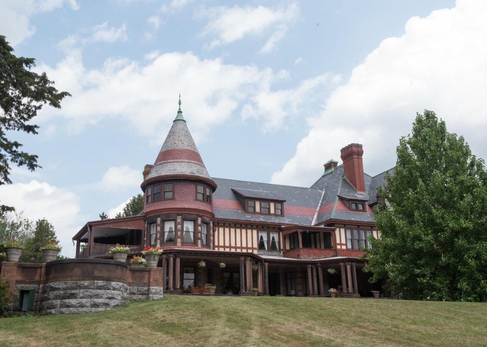 Exterior of the Sonnenberg Mansion in Canandaigua