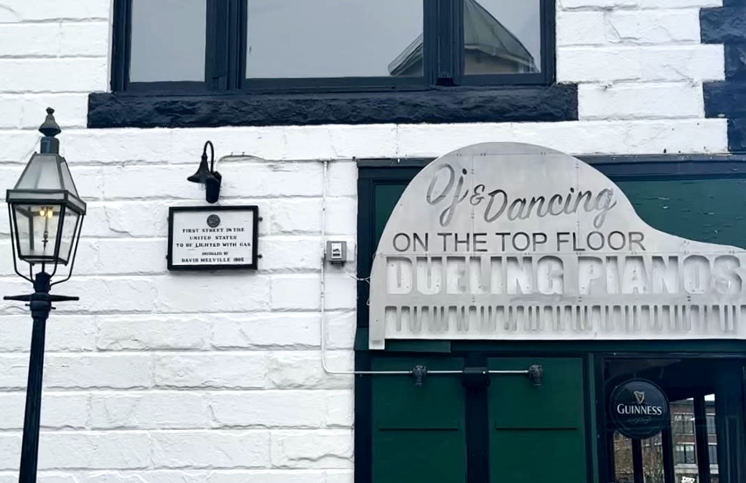 First Gas Street Lamp Pelham Street