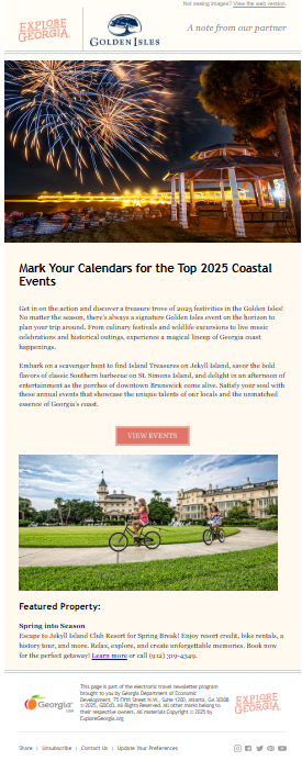 Explore Georgia Email