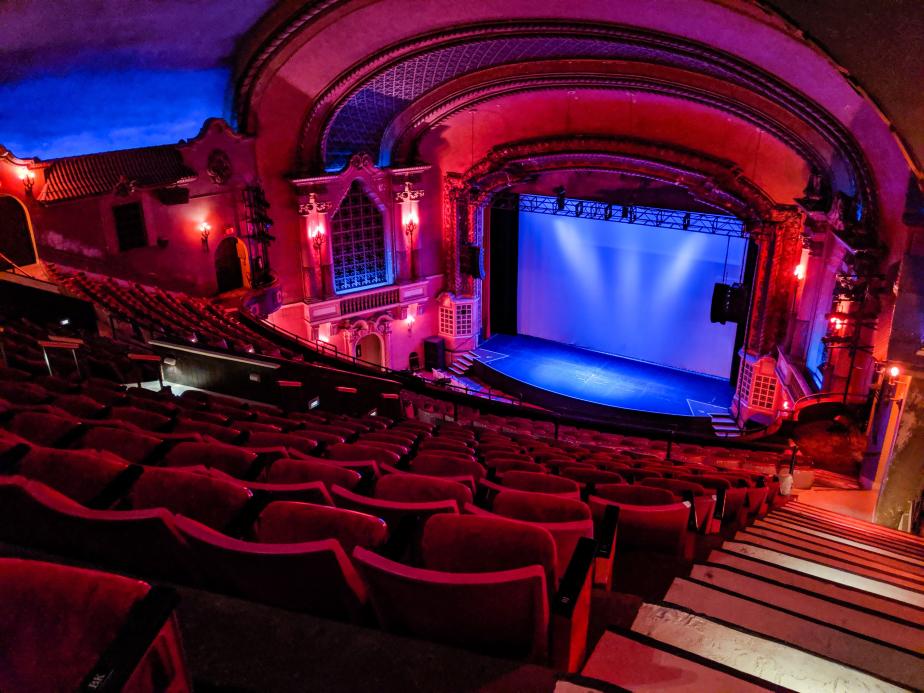 An Empty Orpheum Theatre