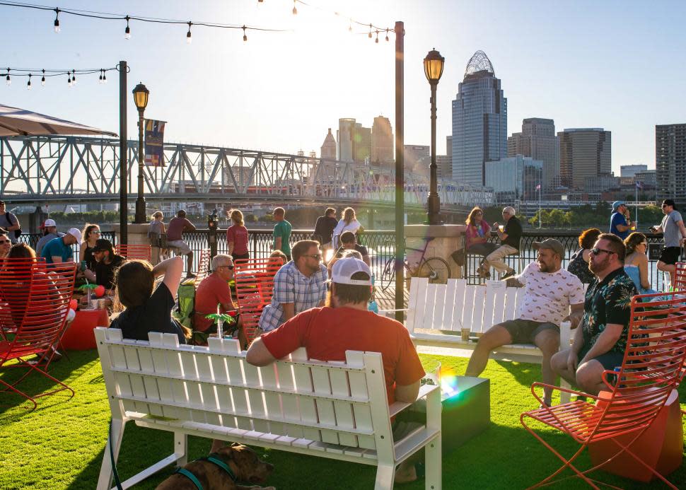 Bridgeview Box Park (photo: Newport on the Levee)