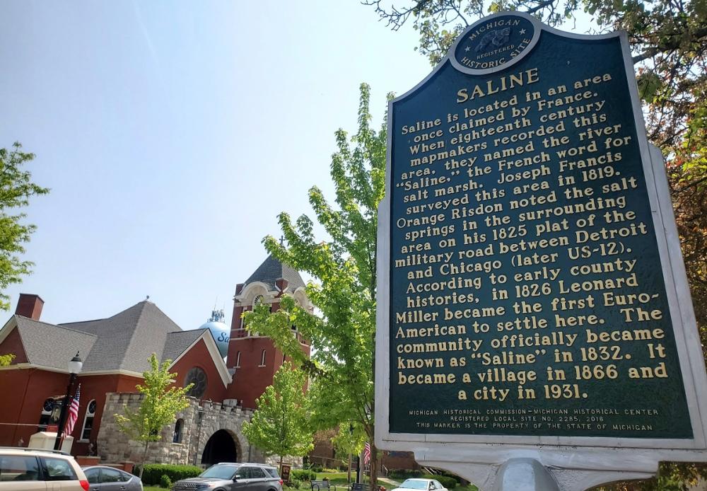 Downtown Saline, Michigan