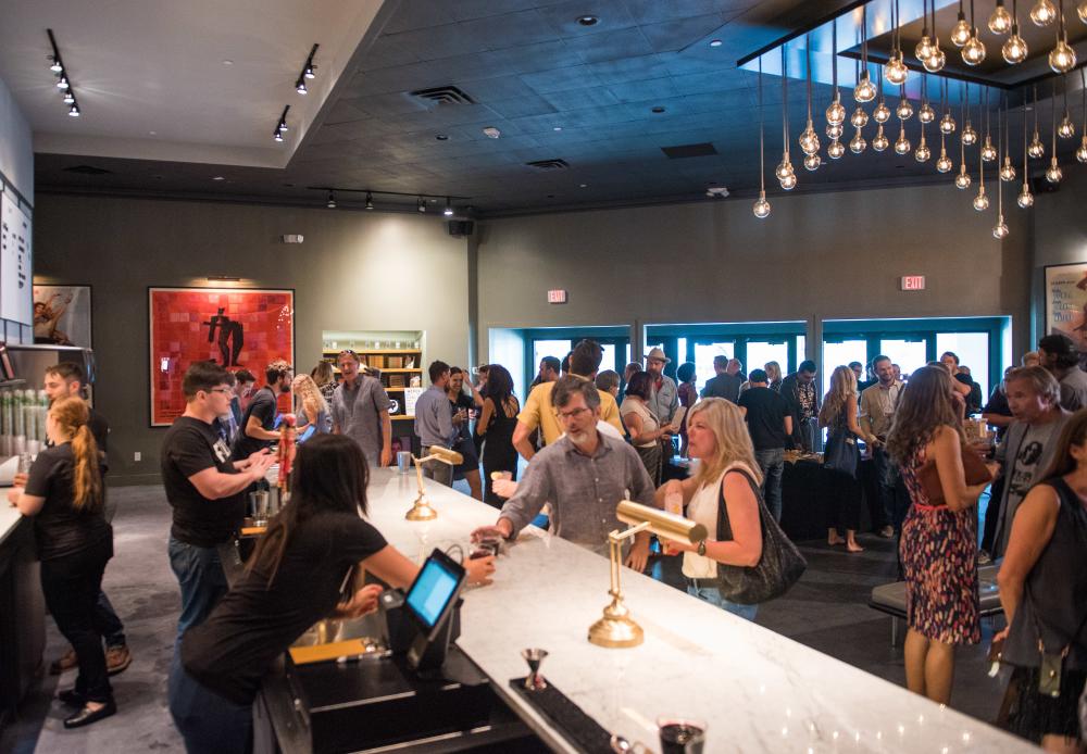 AFS Cinema lobby and patrons