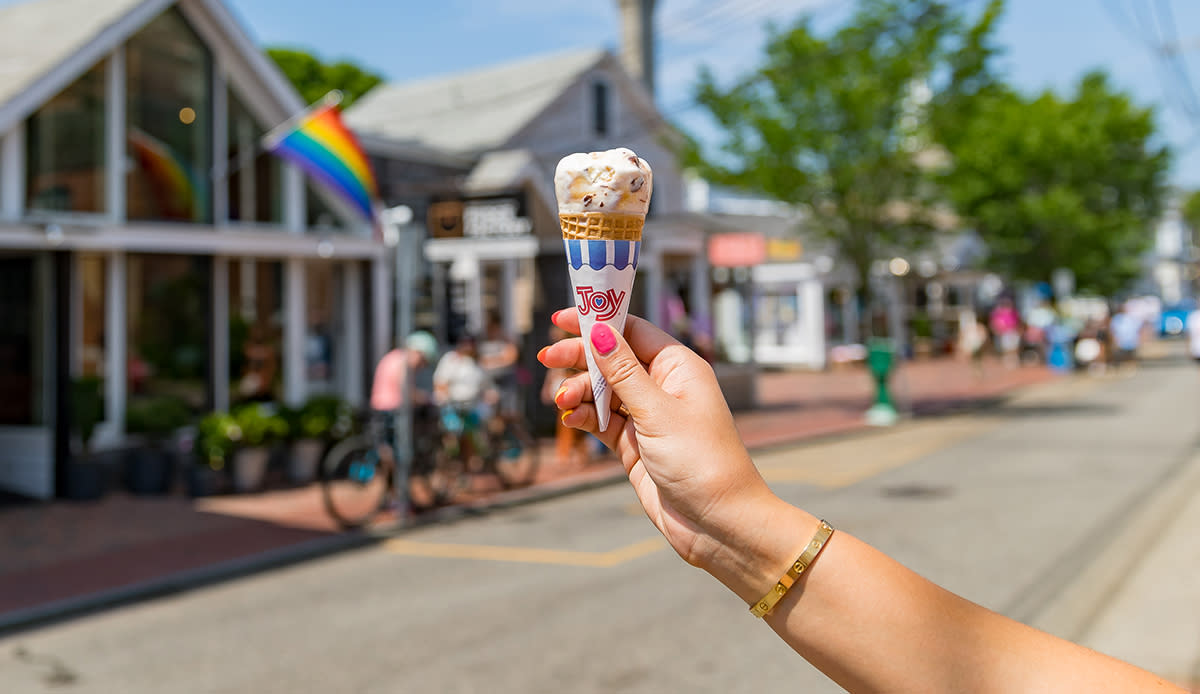 Ice cream on Cape Cod