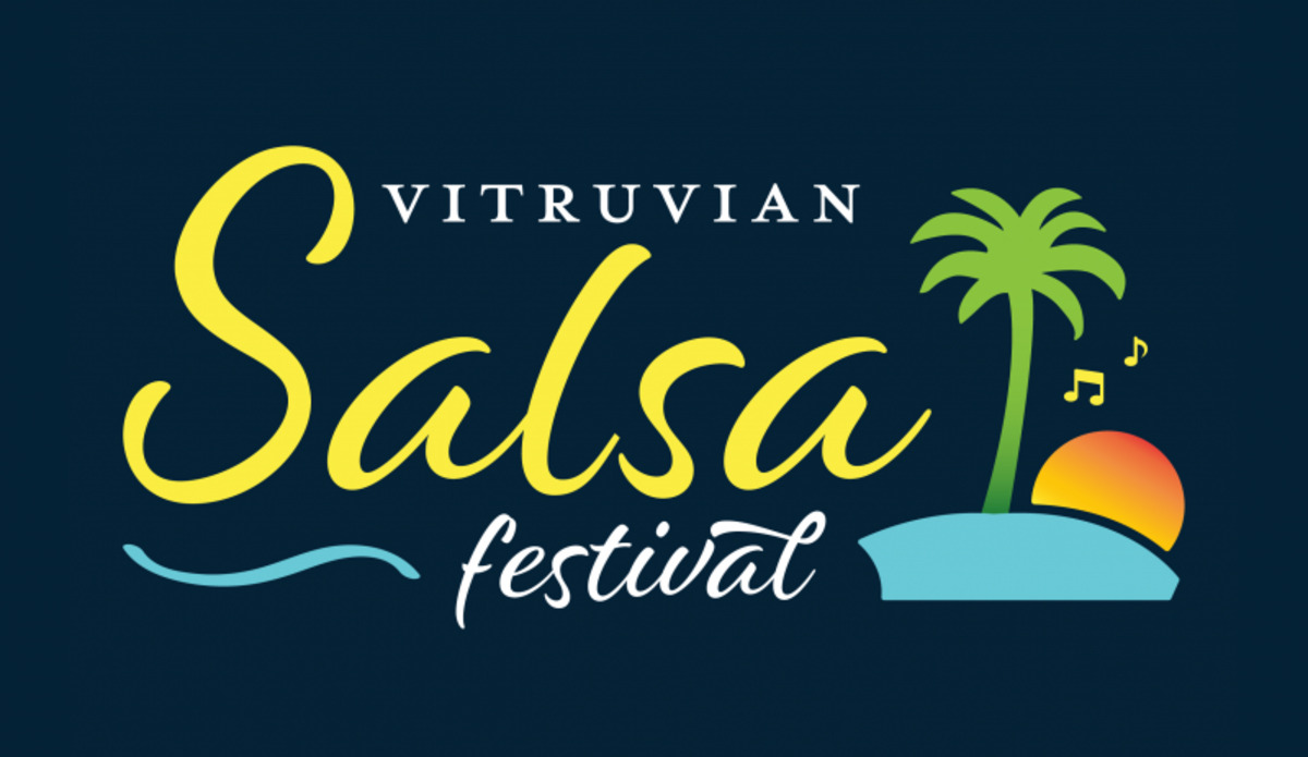 vitruvian salsa festival logo