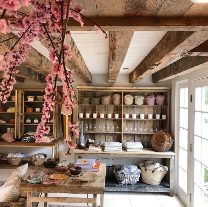 Interior of the retail shop located at Croteaux Vineyards