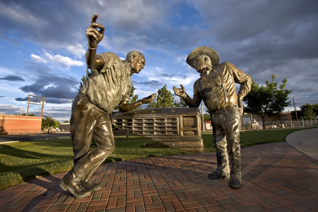 Bronze Statues in Downtown Artesia