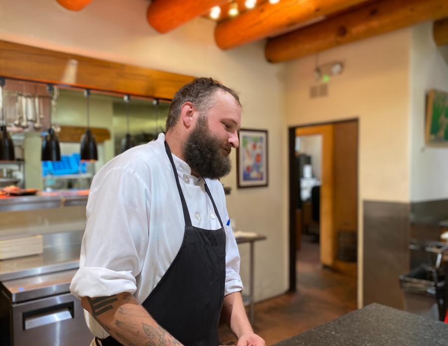 A photo of Executive Chef Jens Smith from Farm & Table