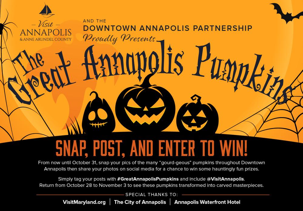 The Great Annapolis Pumpkins Flyer: Snap, Post, and Enter to Win!