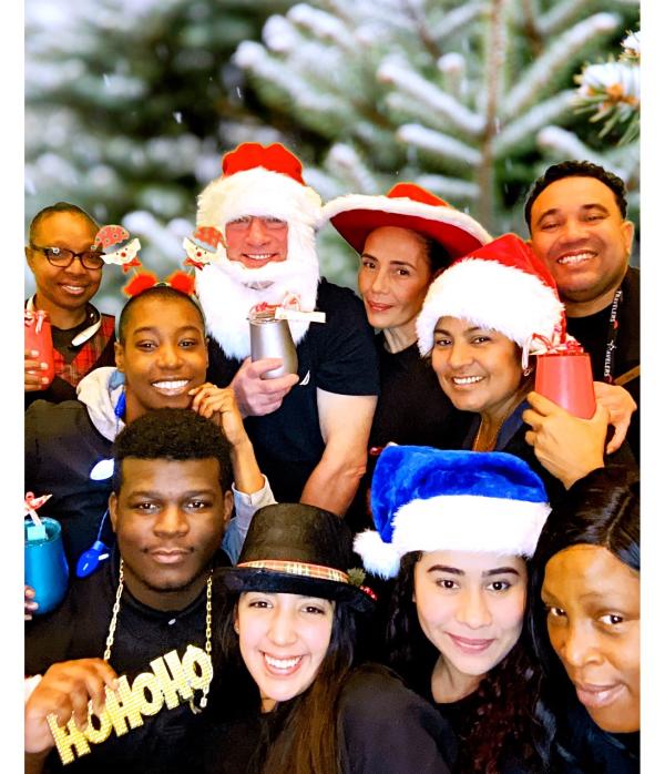 Marriott Selfie Station Christmas