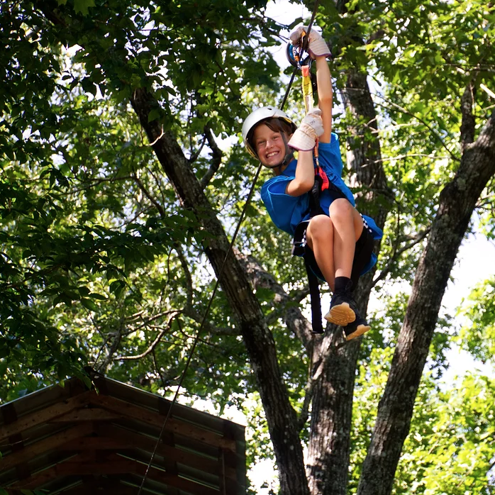 smith lake zip line