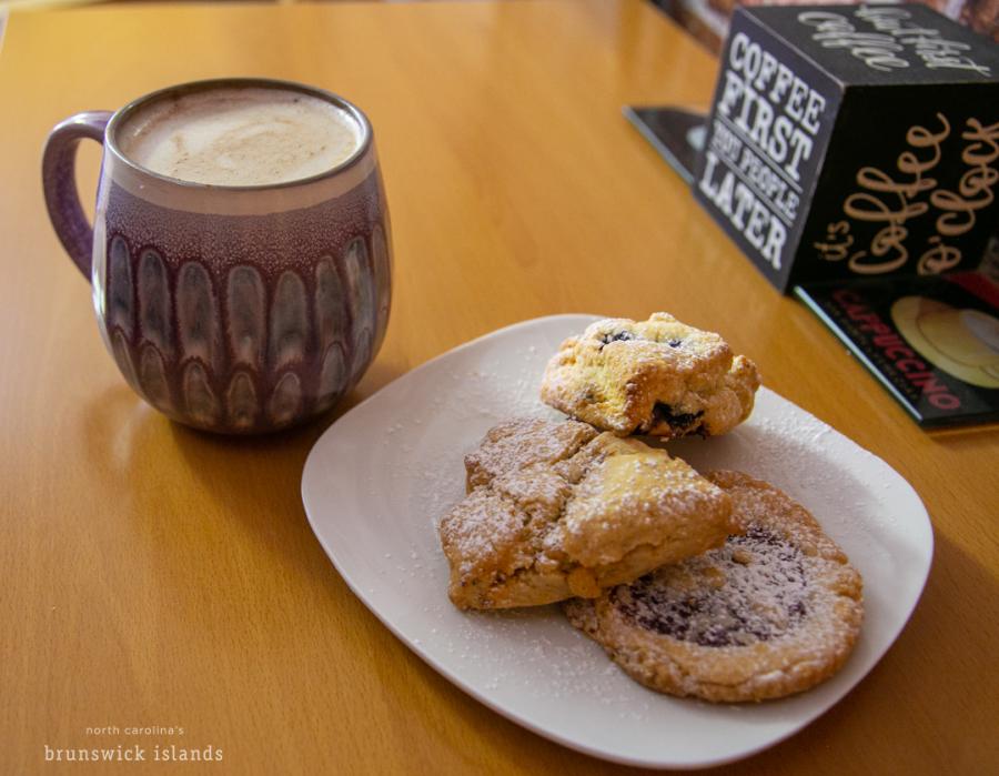 Coffee and pastry