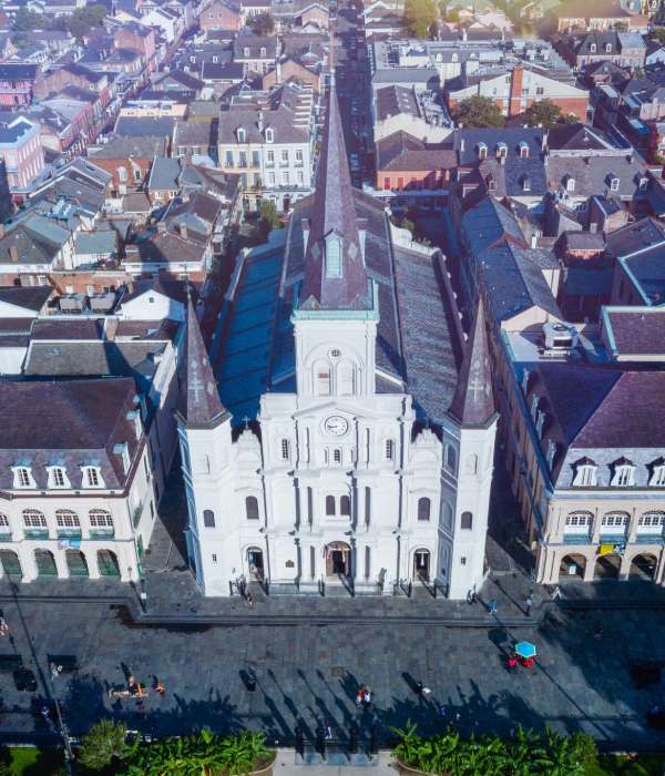 The St. Louis Cathedral, Cabildo & Presbytere