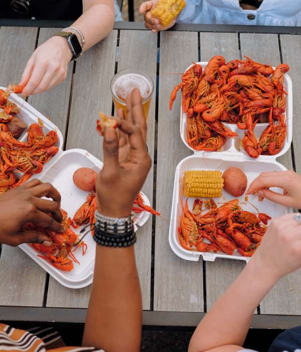 Crawfish in New Orleans