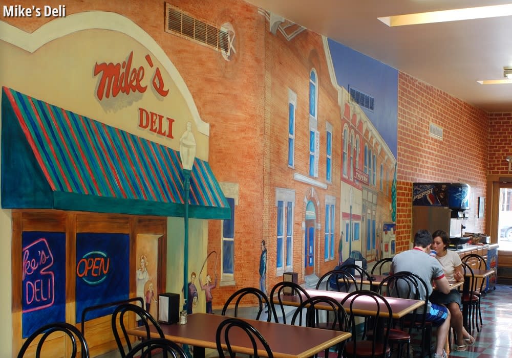 Inside Mike's Deli in Chelsea, Michigan