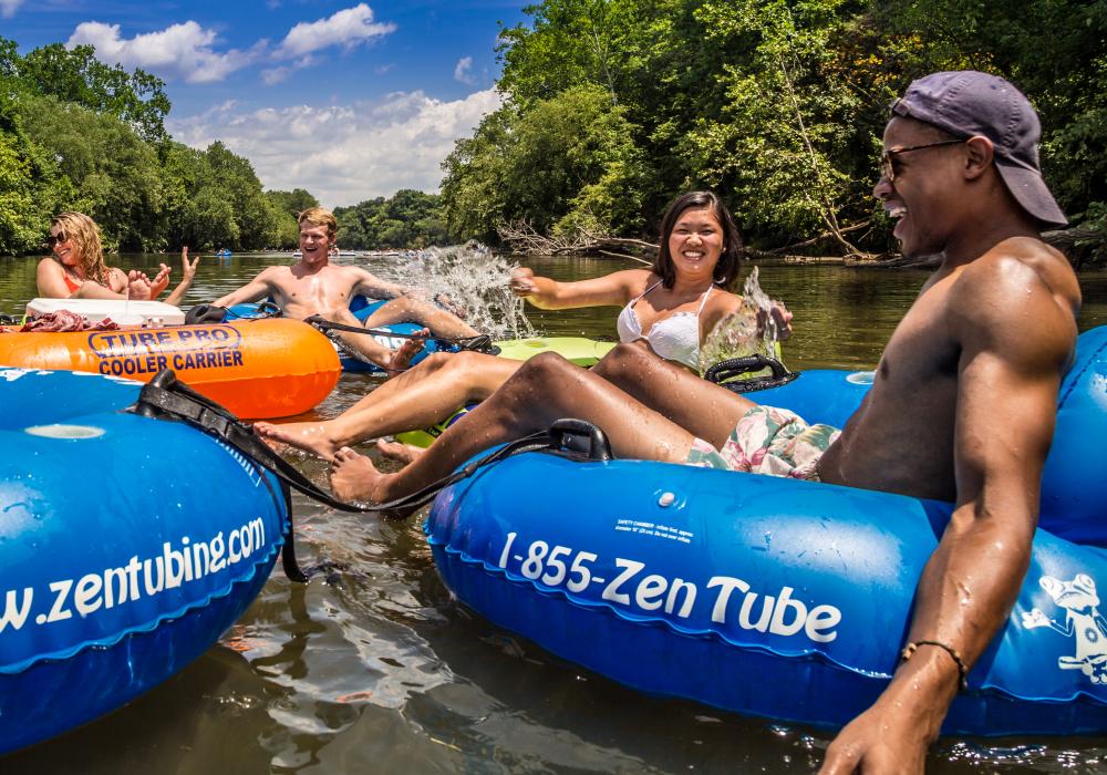 Tubing on the French Broad River