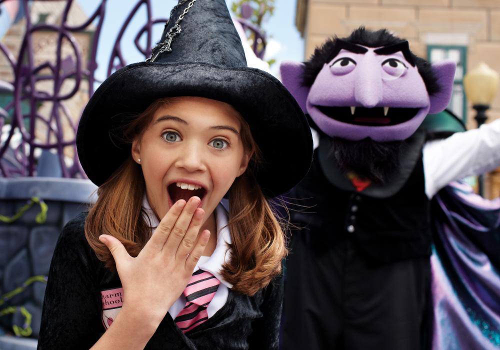 The Count's Halloween Spooktacular at Sesame Place
