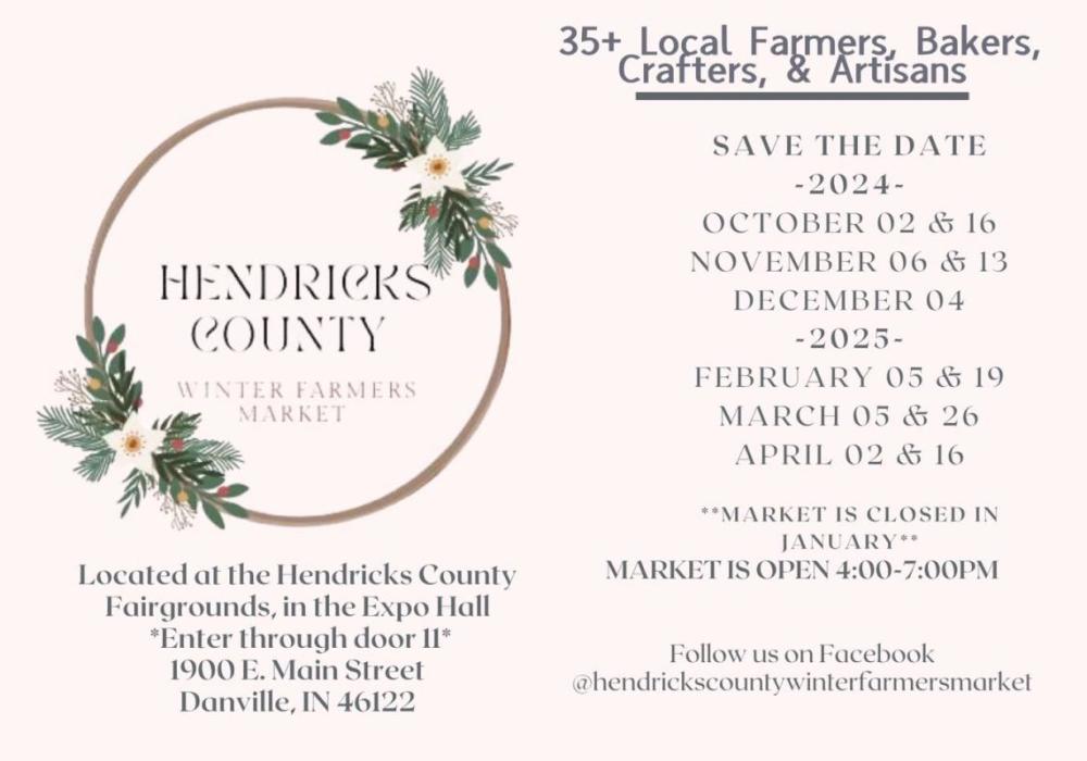 Hendricks co winter farmers market