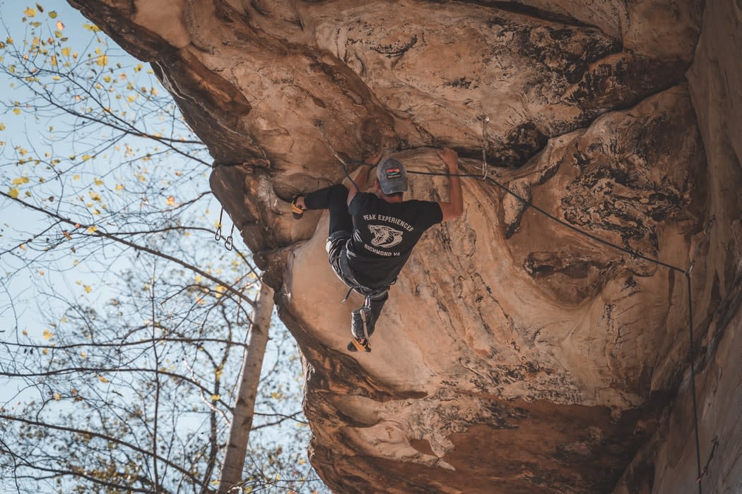 rock climbing