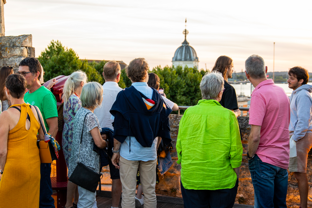 Group visit to Gods House Tower