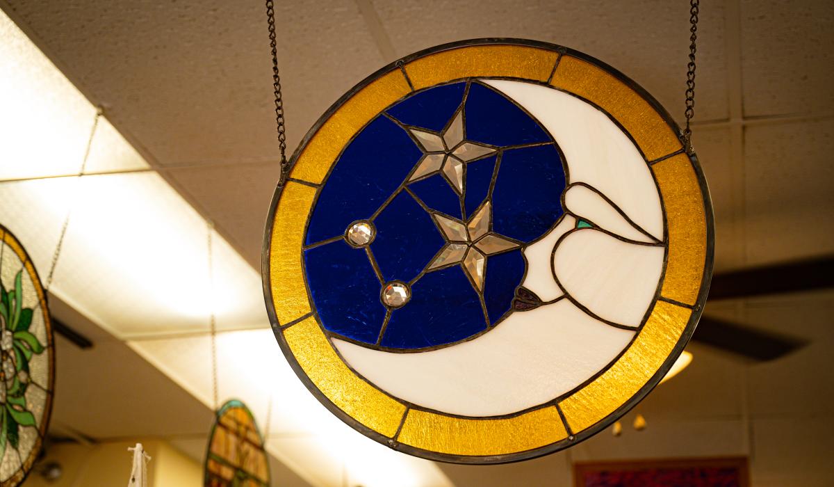 stained glass moon
